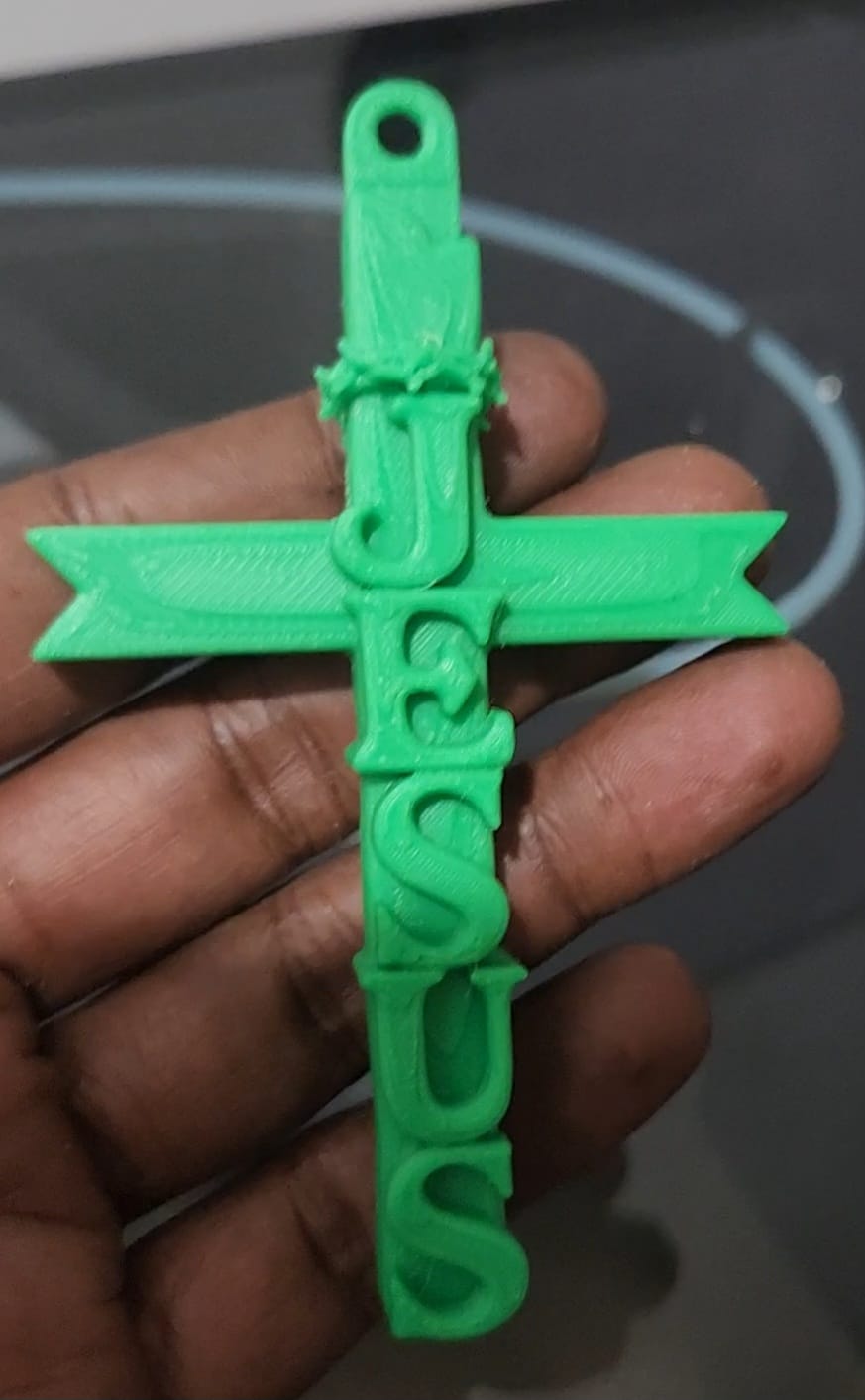 Jesus Cross Key